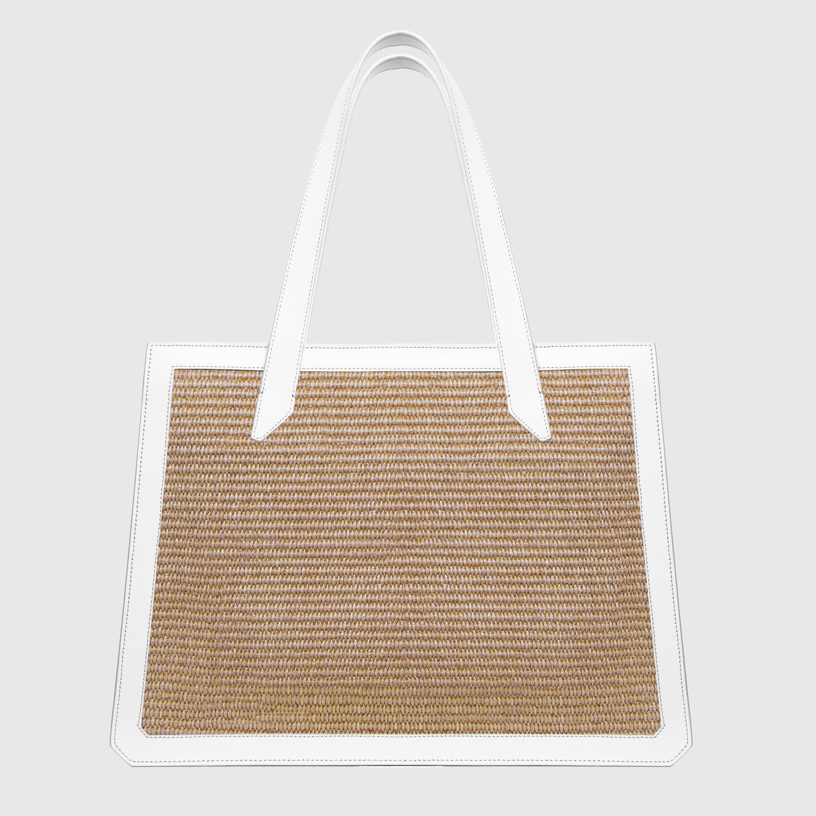 BEATRIX TOTE BAG GRANDE BIANCA