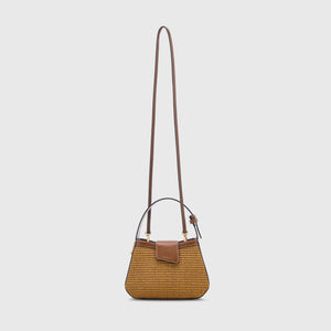 TEANÒ HOBO BAG PICCOLA MOKA