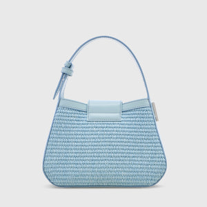 TEANÒ HOBO BAG PICCOLA AZZURRA