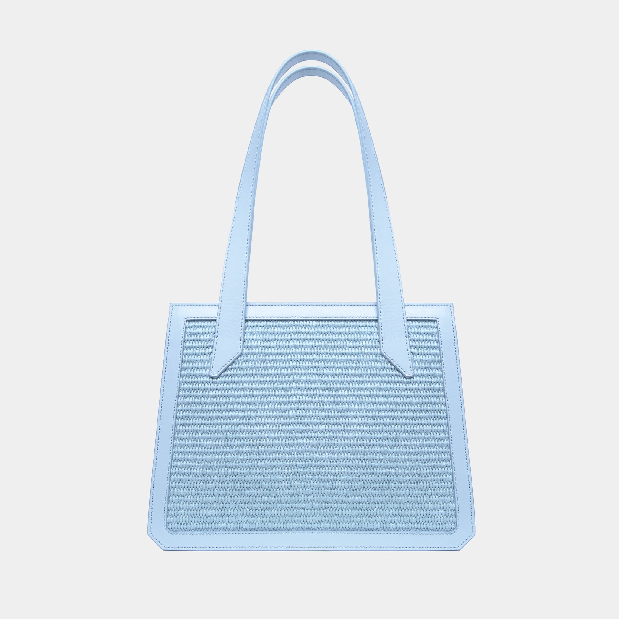 BEATRIX TOTE BAG PICCOLA AZZURRA